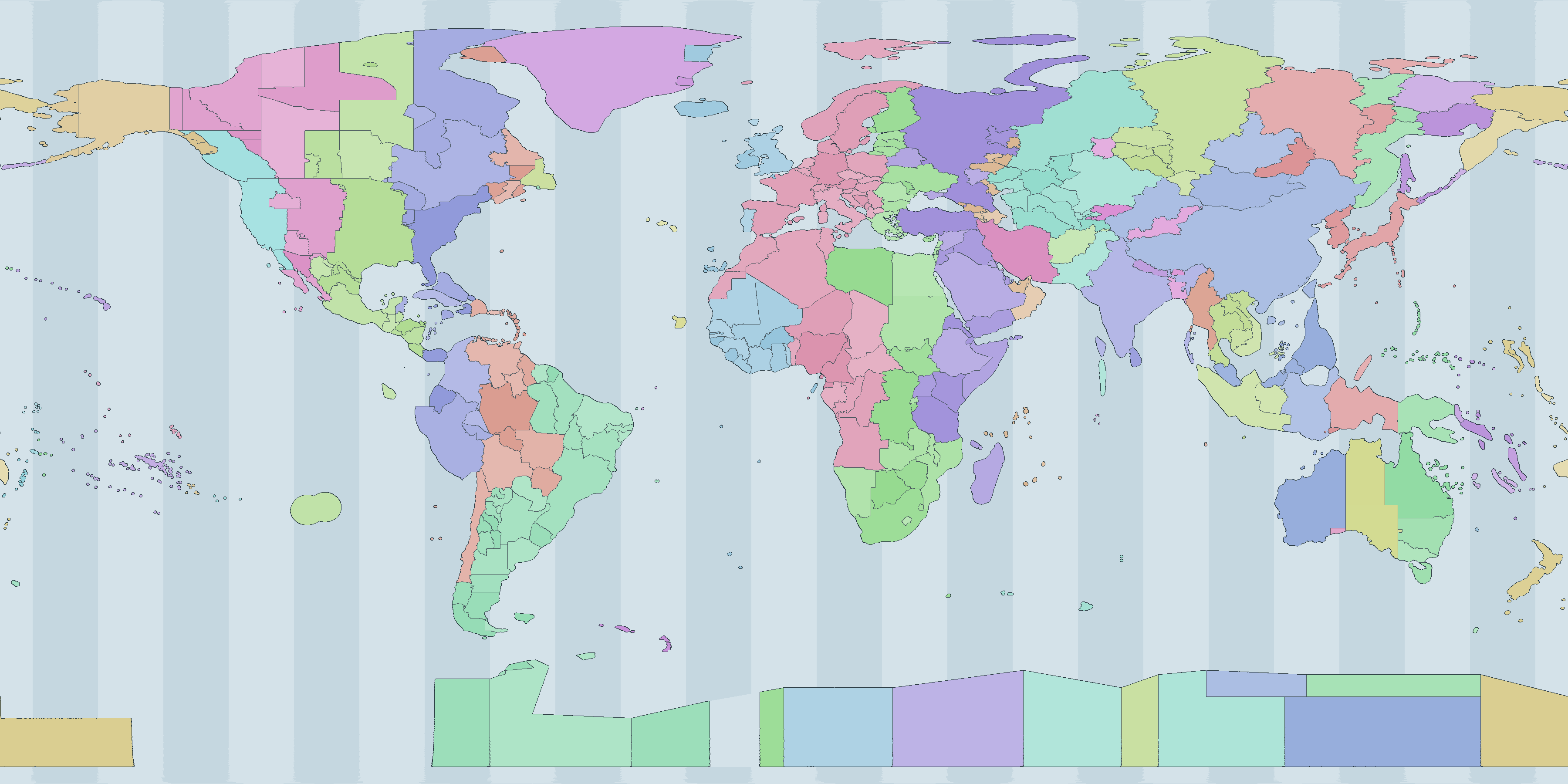 Timezone Map